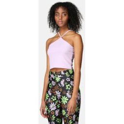 JUNKYARD Topp - Cross Rib Female M Lila