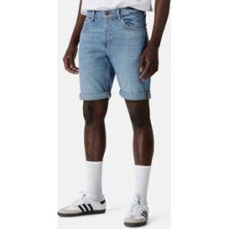 Lee Mellanblå jeansshorts Male W30 Blå