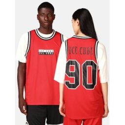 JUNKYARD Mesh Basketball Jersey Unisex L-XL Röd