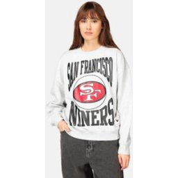 Mitchell & Ness San Francisco 49ers Sweatshirt Female L Grå