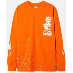 Market Plan Check longsleeve Male S Orange