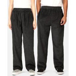 Obey Baggy fit manchesterbyxa Unisex S Svart