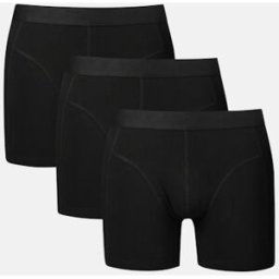 Yôke Kalsonger - 3 Pack Boxer Briefs Male S Svart