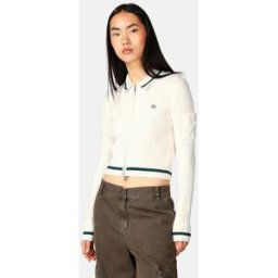 Dickies Kofta med dragkedja Female L Vit