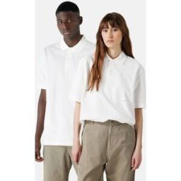 Yôke Kortärmad piké Unisex S Vit