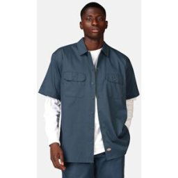 Dickies Skjorta - Work Male S Blå
