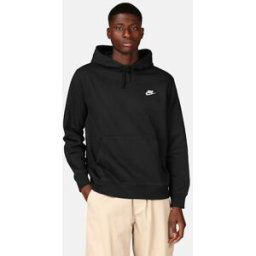Nike Club Hoodie Male XS Svart