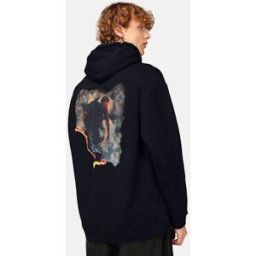 Hockey Hoodie - Puck Luck Male S Svart