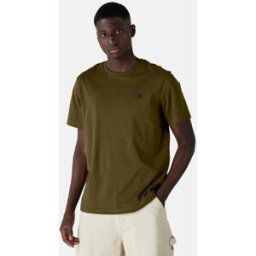 The North Face T-shirt med logo Male M Grön