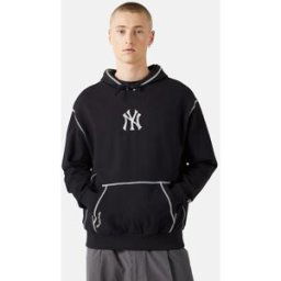 New ERA Marinblå hoodie - NY Yankees Unisex XL Blå