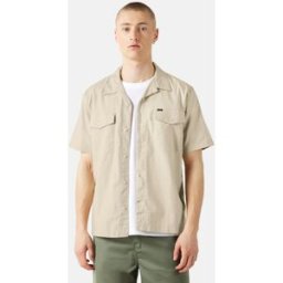 Lee Kortärmad skjorta Male XL Beige