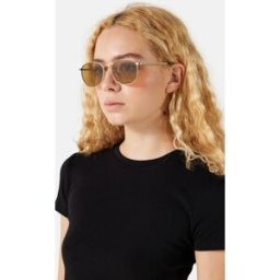 Le Specs Neptune Deux solglasögon Unisex One size Guld