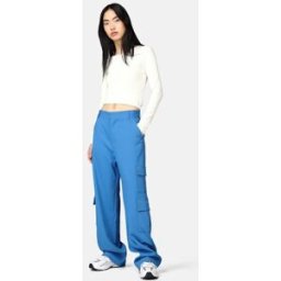 JUNKYARD Byxor - Josie Cargo Female L Blå