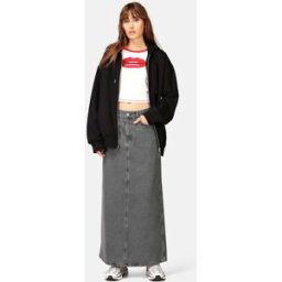 JUNKYARD Maxi jeanskjol Female M Grå