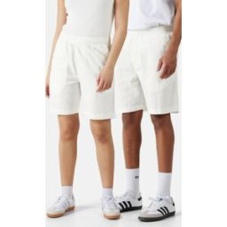 Yôke Solid linneshorts Unisex L Vit