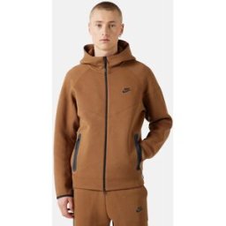 Nike Tech Fleece zip hoodie Male XL Brun