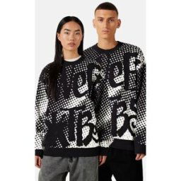 SWEET SKTBS Pixel stickad tröja Unisex L Multi
