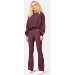 Champion Utsvängda yogaleggings Female M Brun