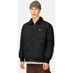 Dickies Overbrook Eisenhower pufferjacka Male M Svart