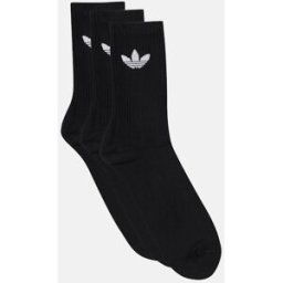 adidas 3-pack strumpor - Trefoil Cushion Crew Unisex 46/48 Svart