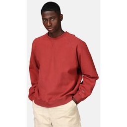 Champion Premium Crewneck - Rundhalsad tröja Male M Brun