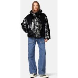 JUNKYARD Jacka - Cropped King Puffa Female M Svart