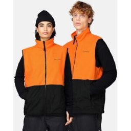 BEYOND MEDALS Fleeceväst - Fleece Unisex M Orange