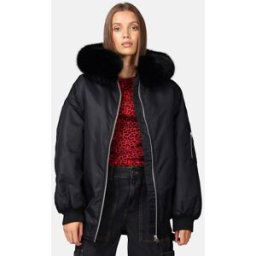 JUNKYARD Jacka - Savage Bomber Female M Svart