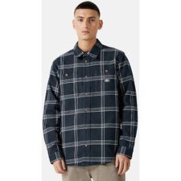 Dickies Warrenton flanellskjorta Male XS Blå