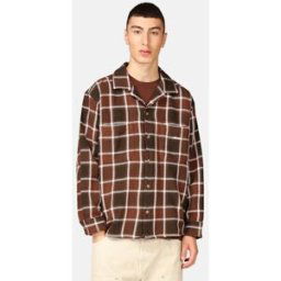 Obey Rutig skjorta Loose fit Male S Multi