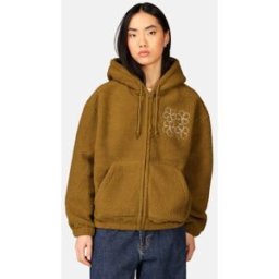 Obey Chance fleecejacka Female M Brun