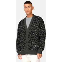 The Hundreds Cardigan av ullblandning Male S Grå