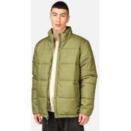 Vans Grön pufferjacka Male XS Grön