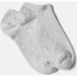 JUNKYARD 2-pack ankelstrumpor Unisex 39-41 Grå