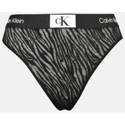 Calvin Högmidjade spetstrosor Female S Svart