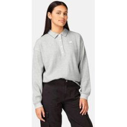 New Balance Atchletics långärmad piké Female XS Grå