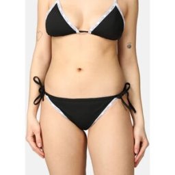 Calvin Bikinitrosa - String Side Tie Female M Svart