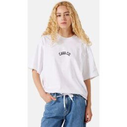 The Cava Company Skate t-shirt med tryck Female XL Vit