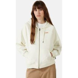 Vans Checker Flower zip hoodie Female XS Vit