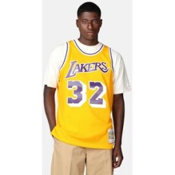 Mitchell & Ness Linne - Swingman LA Lakers Home 1984-85 Magic Johnson Male 2XL Guld