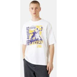 New ERA NBA LA Lakers t-shirt Unisex XS Vit