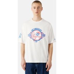 New ERA Yankees Anniversary t-shirt Unisex M Vit
