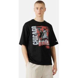 New ERA NBA Chicago Bulls t-shirt Unisex XS Svart