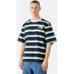 The North Face Randig t-shirt Male S Grön
