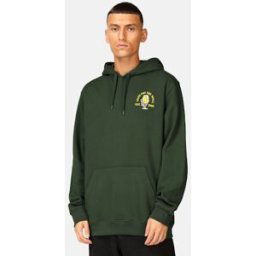 Vans Hoodie med tryck Male XS Grön