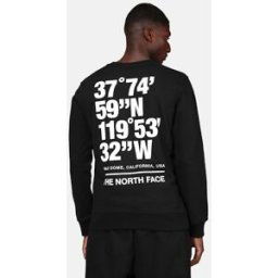The North Face Sweatshirt - Coordinates Male S Svart