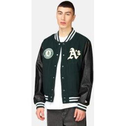 New ERA Oakland Athletics MLB Varsity Jacka Male M Blå