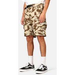 The Hundreds Cargoshorts med kamouflagemönster Male L Beige