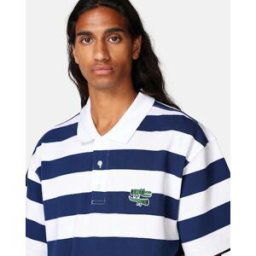 Tired Skateboards Piké - The Gator Stripe Male L Multi