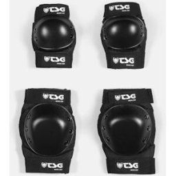 Tsg Plain Set skateskydd Unisex M Svart
